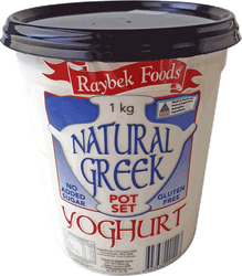 Natural Greek Pot Set Yoghurt